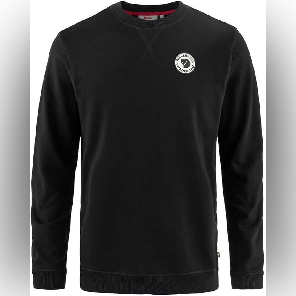 NWT Fjällräven 1960 Logo Badge Sweatshirt in Black